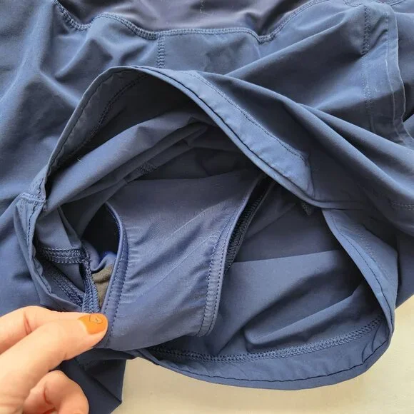 Lands End Board Shorts Swimsuit Navy Beach Pool Summer Vacation Coverup Swim 14 - Picture 4 of 8